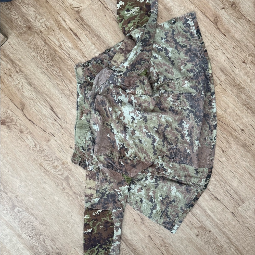 Italian Army Surplus Ripstop Shirt - Picture 4 of 4